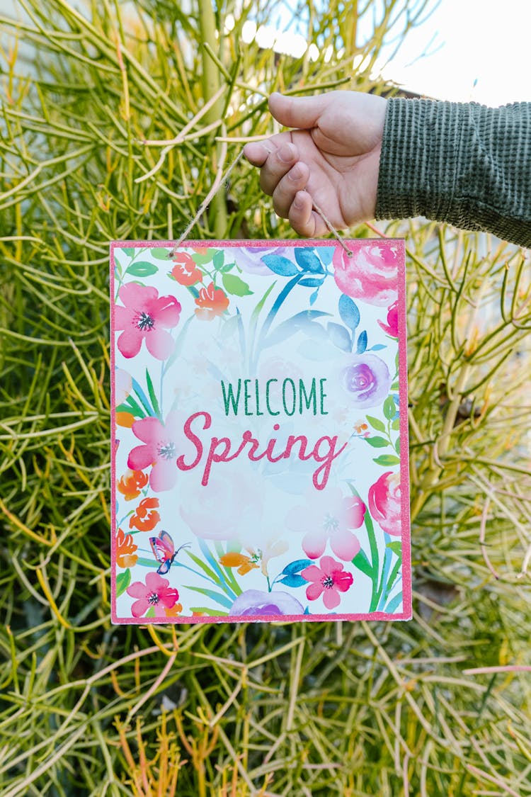 Close-Up Shot Of An Easter Decor