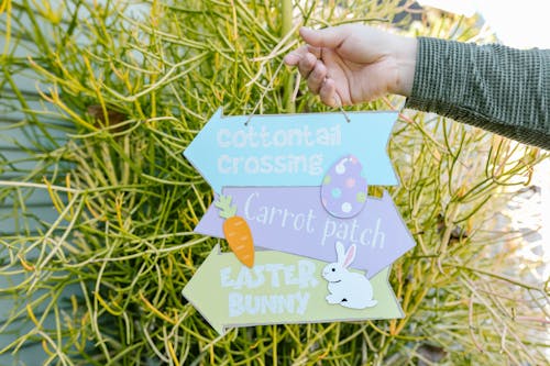 Close-Up Shot of an Easter Decor