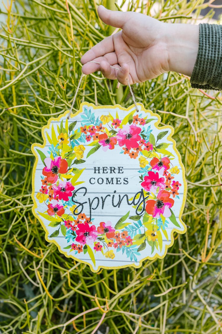 Close-Up Shot Of An Easter Decor