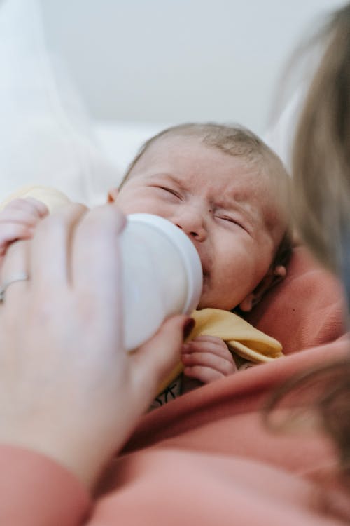 Free Photo of a Baby Crying Stock Photo