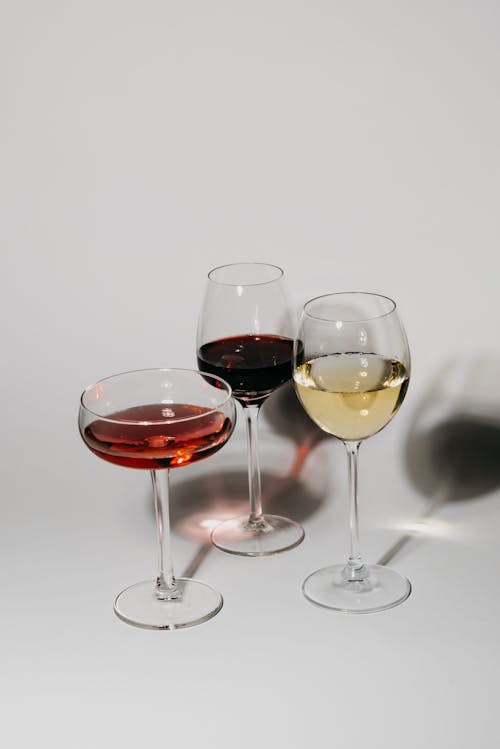 Glassware with Alcoholic Beverage