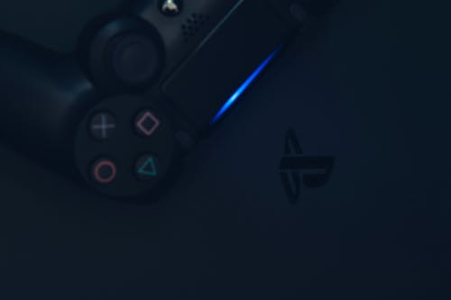 Free stock photo of blue wallpaper, game controller, video game console Stock Photo