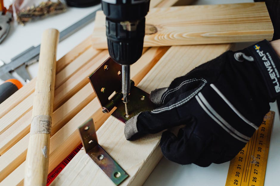 how to screw d-rings & tie wire on a picture frame