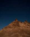 Brown Mountain Under the Starry Sky