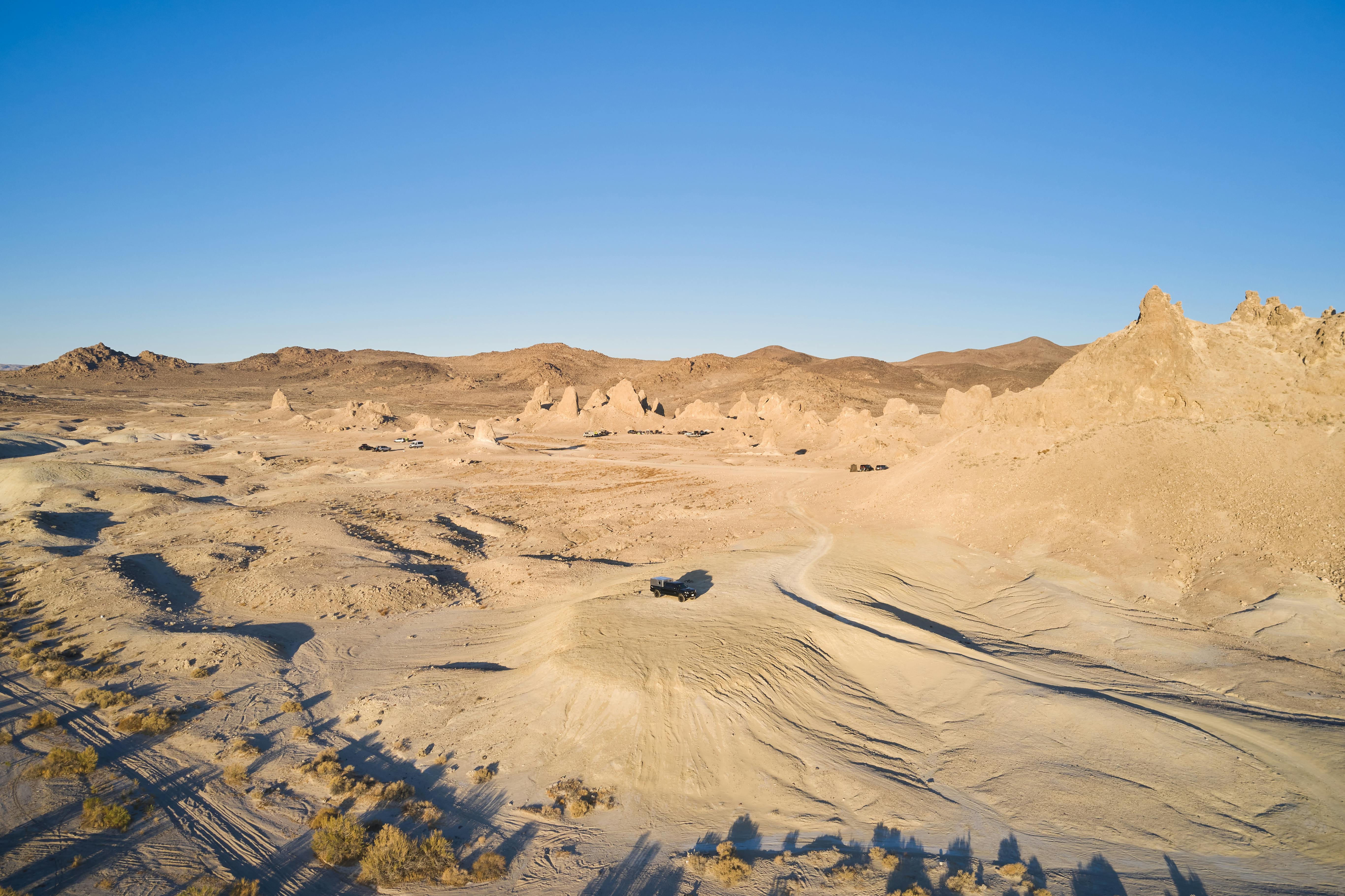 Brown Sand Under Blue Sky · Free Stock Photo