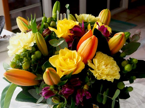 Close-up Photo of Flower Arrangement 