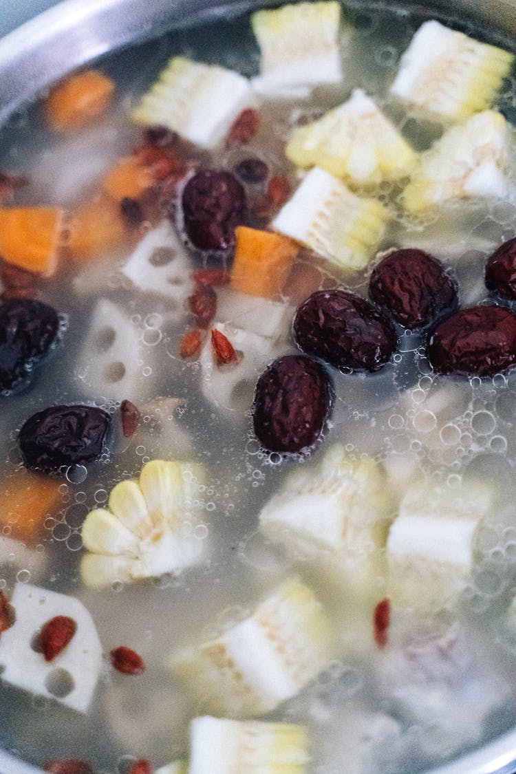 Close-up Photo Of Corn Soup