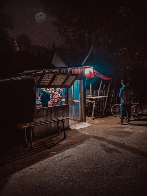Kostenloses Stock Foto zu bangladesch, dorf, dunklen nacht