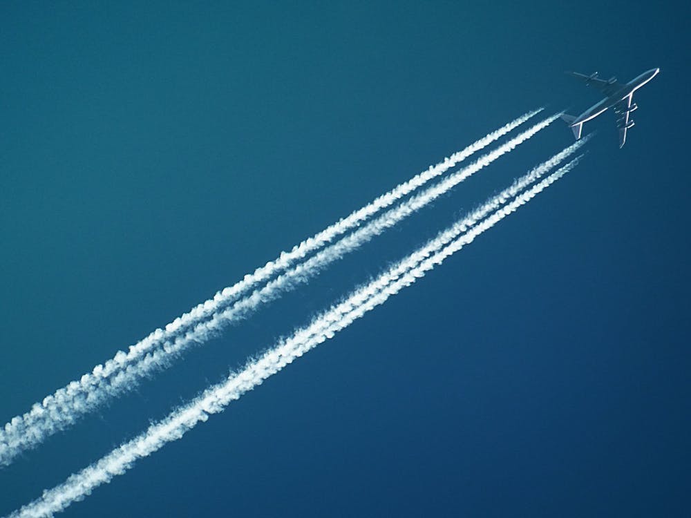 White Paper Airplane in a Blue Sky with Clouds. the Message Symbol in the  Messenger Stock Image - Image of launch, cyber: 115071925