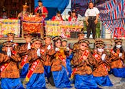 People in Costumes on Festival