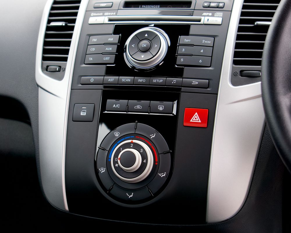 Car audio stereo head unit installation