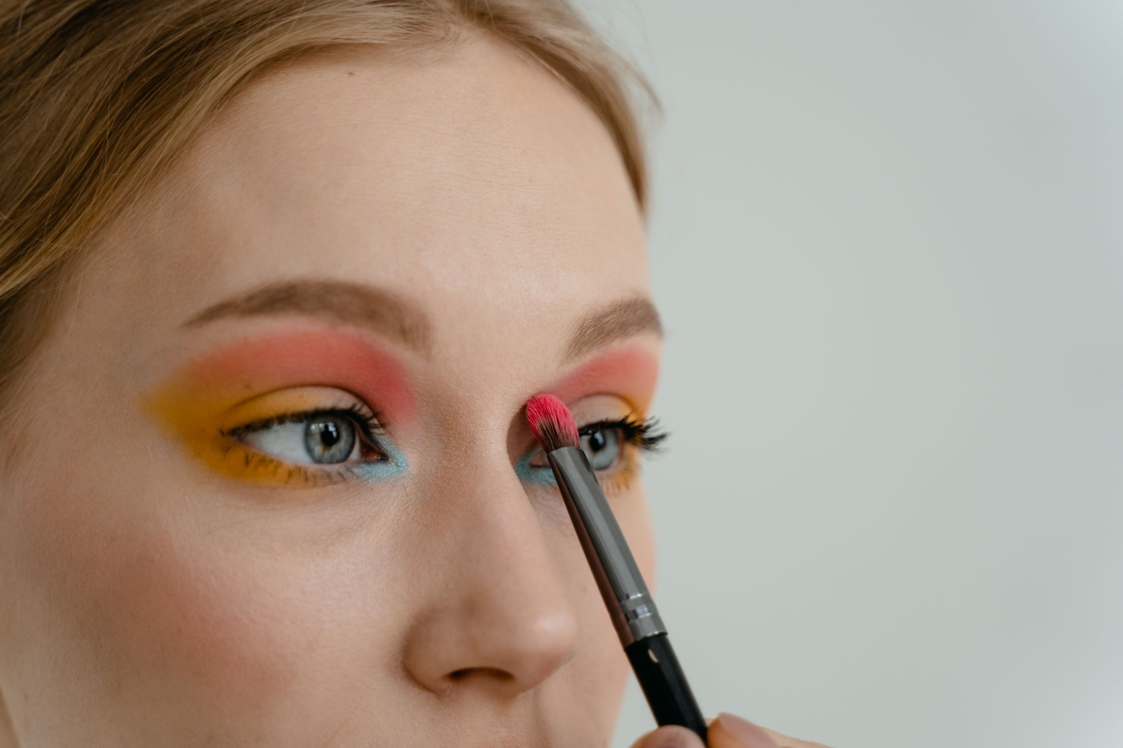 eye shadow model stock photos, images and backgrounds... Woman Applying Eye Shadow · Free Stock Photo
