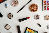 Black Pen Beside Makeup Palette