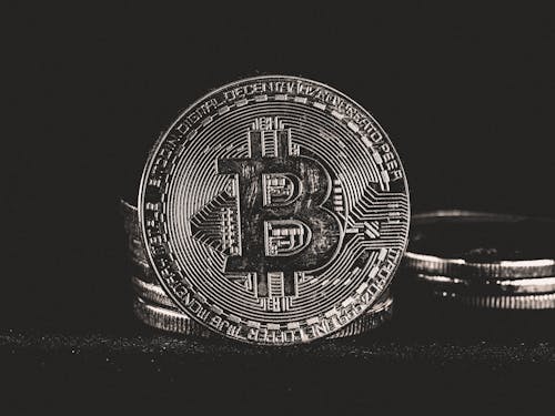Bitcoin, bozuk paralar, crypto para birimi içeren Ücretsiz stok fotoğraf