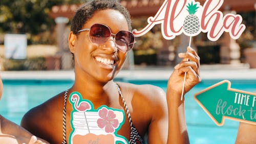 Gratis stockfoto met aloha, bij het zwembad, bikini