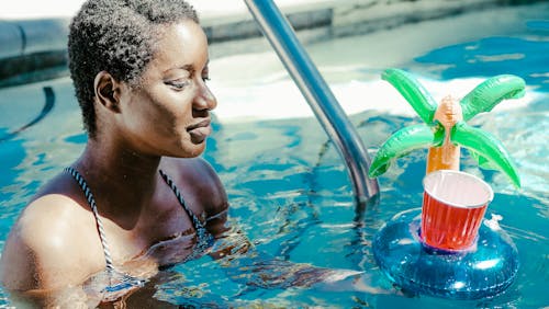 Woman in the Swimming Pool