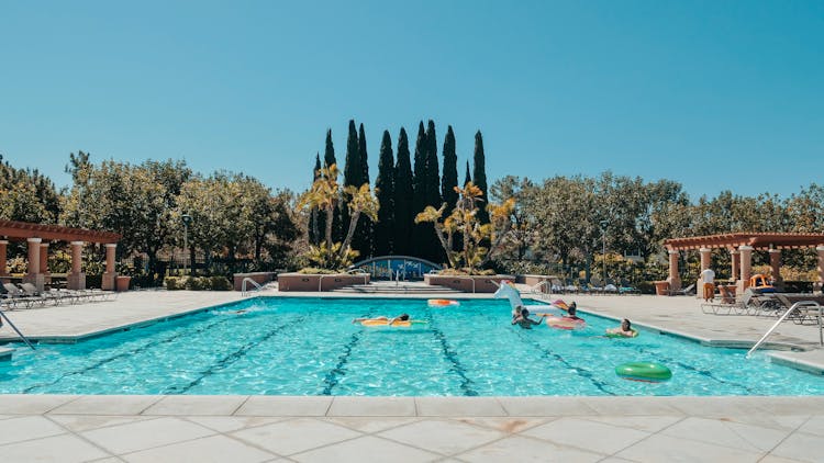 People In The Swimming Pool