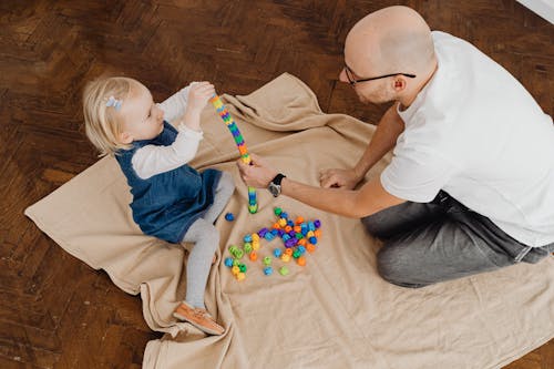 Free A Father Bonding With His Child Stock Photo