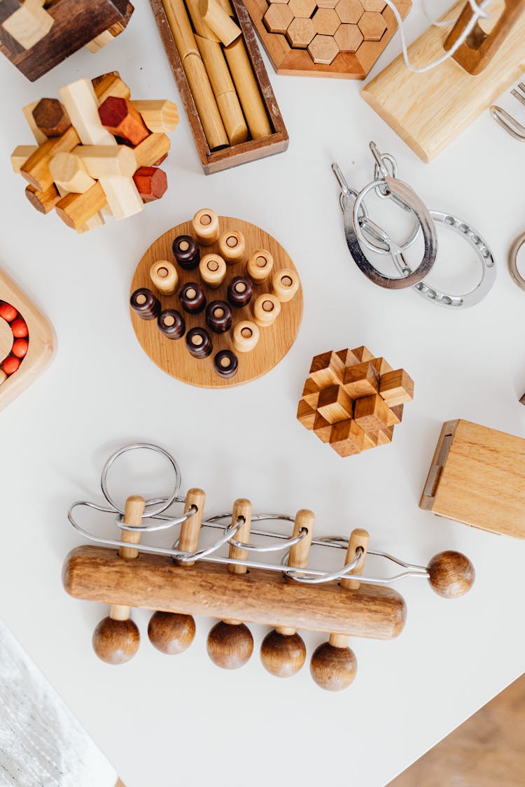 Wooden Creative Games On Table