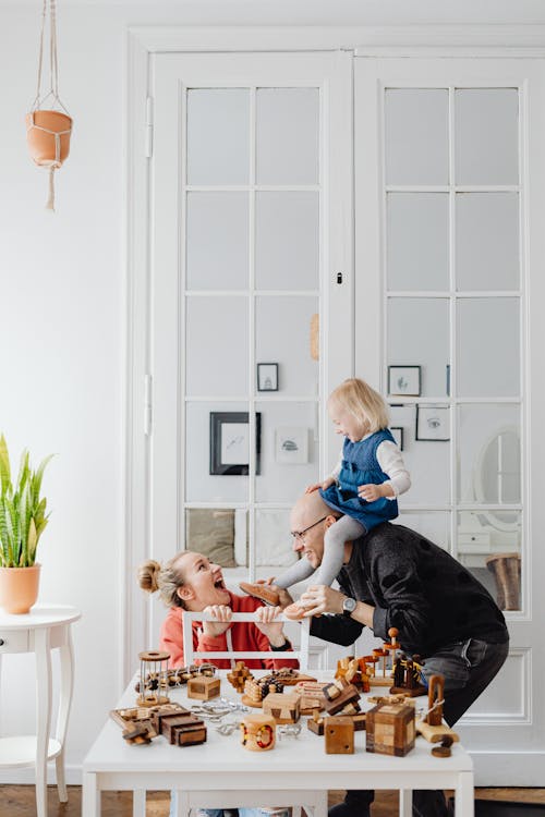 Free A Family Having Fun Together  Stock Photo