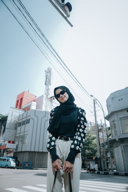 a bit of daisy print against cream trousers, this one stays in rotation 🌼
#whatiwore #cream #blouse #hijab