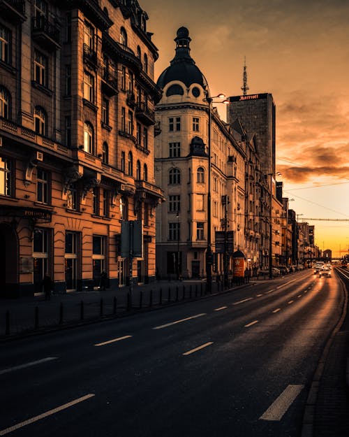 Δωρεάν στοκ φωτογραφιών με αρχιτεκτονική, άσφαλτο, Βαρσοβία
