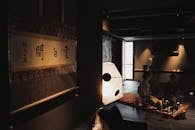Three Women Sitting Together in a Traditional Chashitsu Tea Room