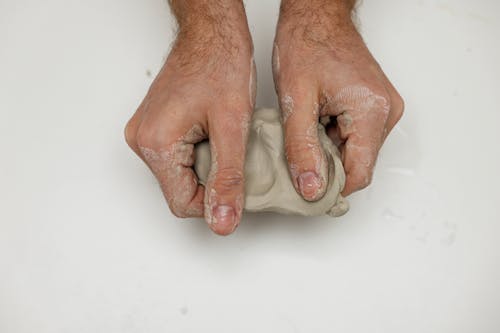 Hands with Clay