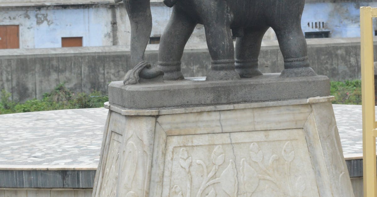 Free stock photo of elephant, elephant idol, temple