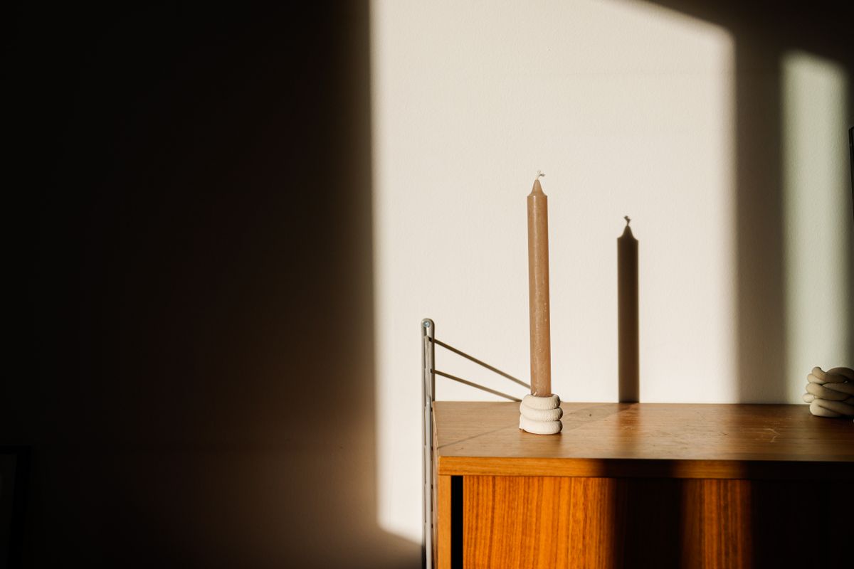 4 DIY-Kerzenständer aus Holz — mit Anleitung — Material-Übersicht