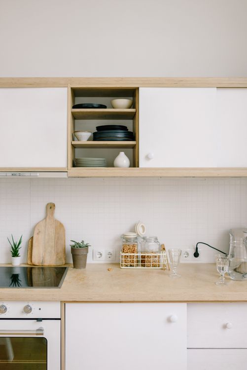 Well-designed kitchen with smart storage Kitchen interior with thoughtful storage and design