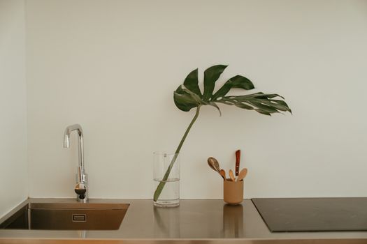 kitchen hood stainless steel restoran