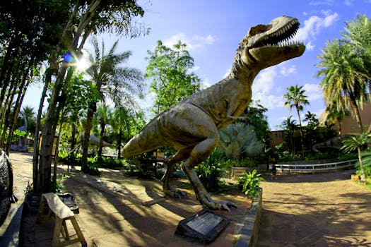 Dinosaur Statue