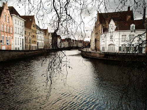 Free stock photo of belgium, brujas, houses