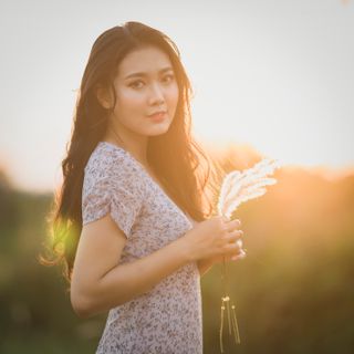Backlit portrait at golden hour — photo by Tieu Bao Truong on Pexels