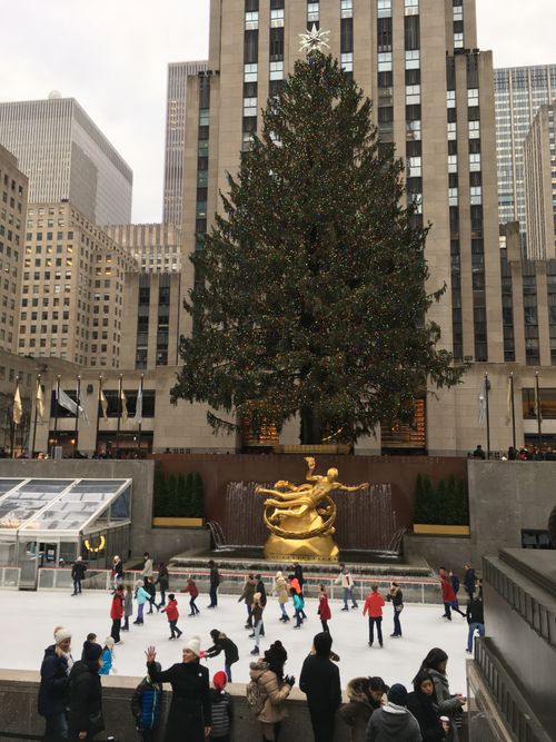 Free stock photo of christmas, christmas decorations, city view Stock Photo