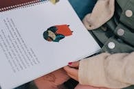 Close-up of Braille Book