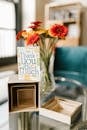 Brown Boxes and a Greeting Card