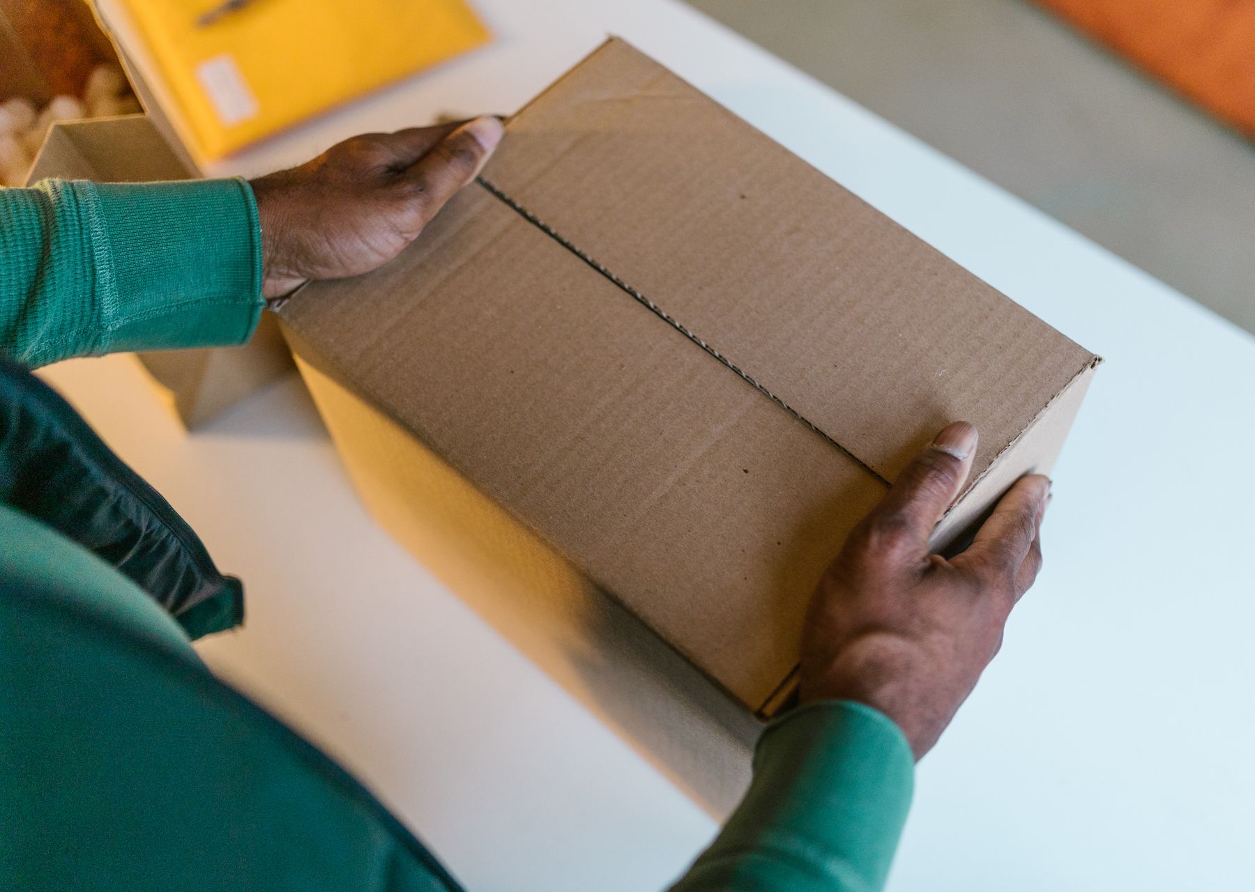 Same-day removals van loading — packing services in Mark