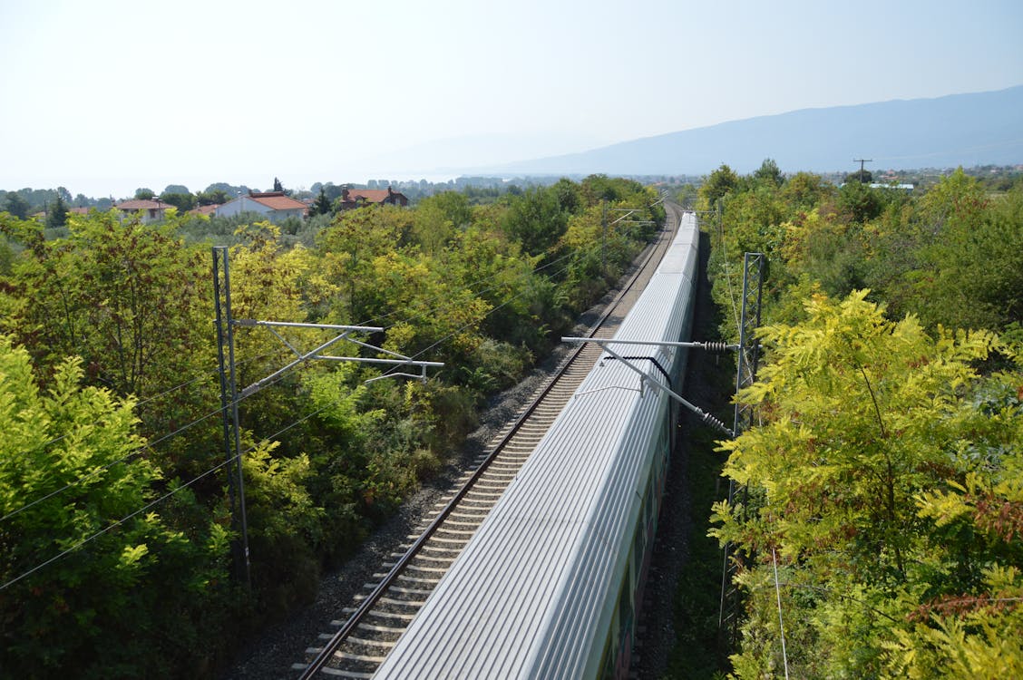 Free stock photo of electric train, greece, olympus Stock Photo