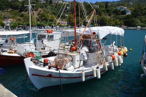 Free stock photo of aegean, greece, loutraki harbour Stock Photo