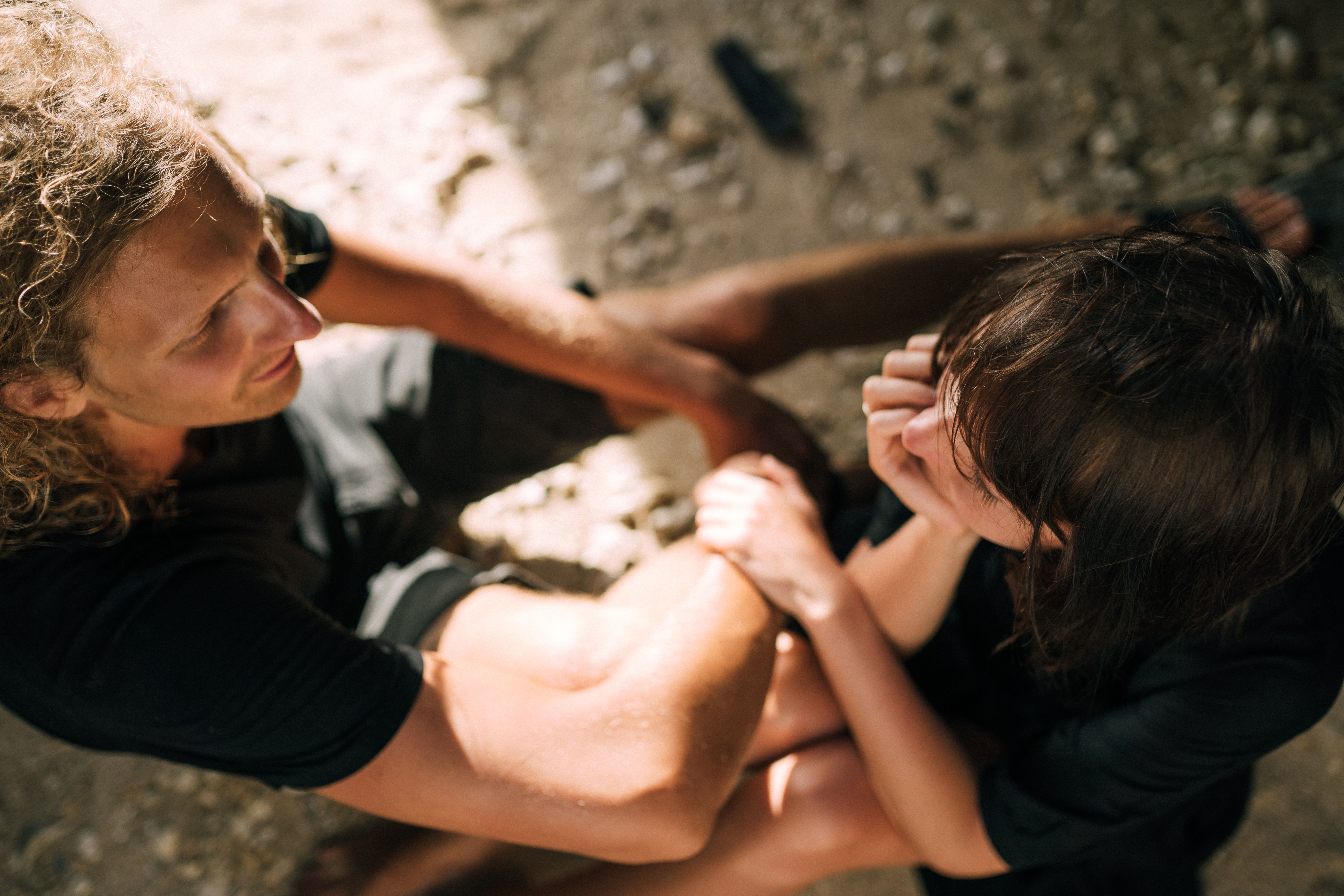 Couple openly communicating about relationship intimacy emotional connection and healthy partner communication