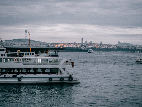 Immagine gratuita di barche, fiume, Istanbul