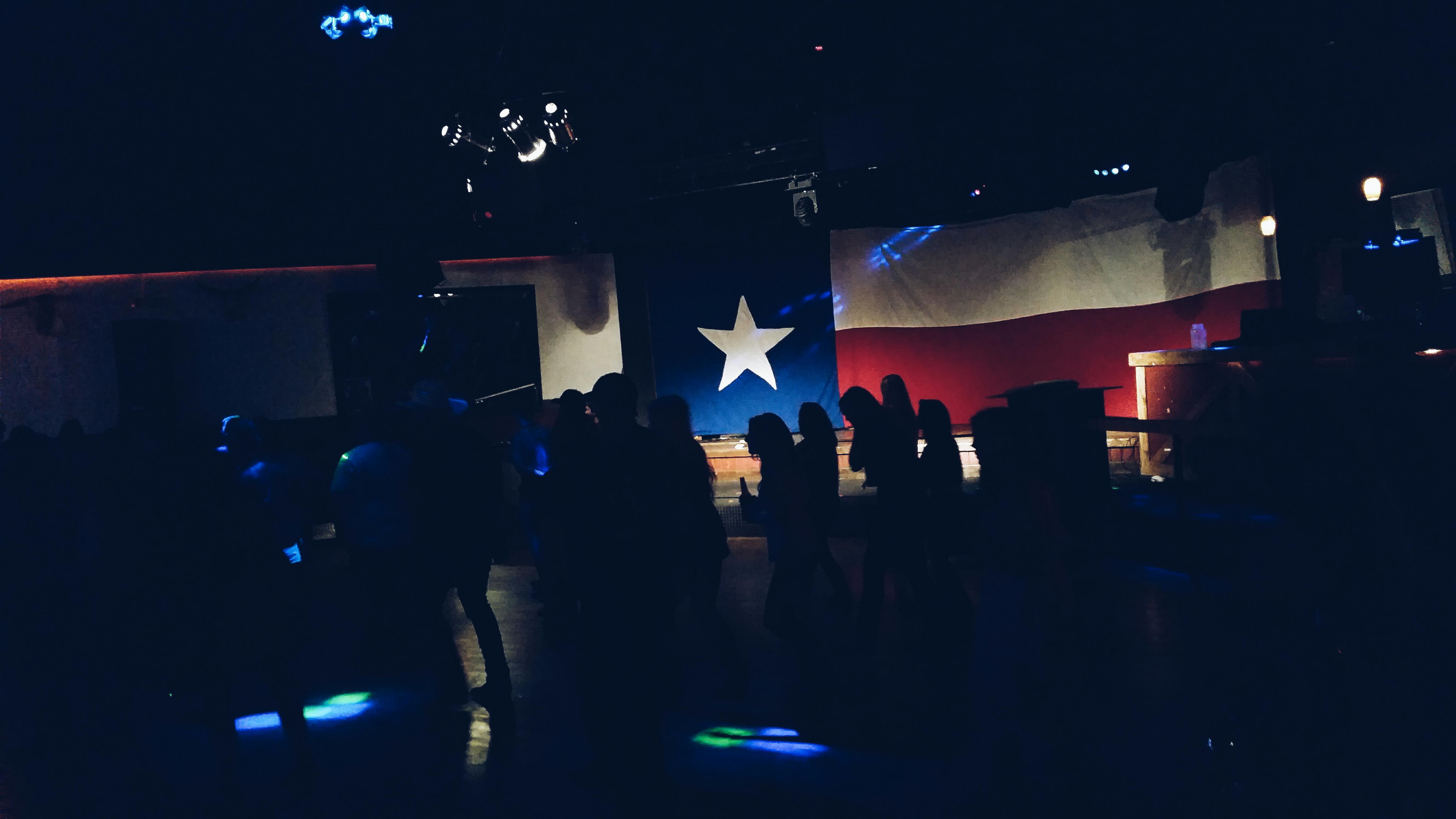 free stock photo of dancing flags texas