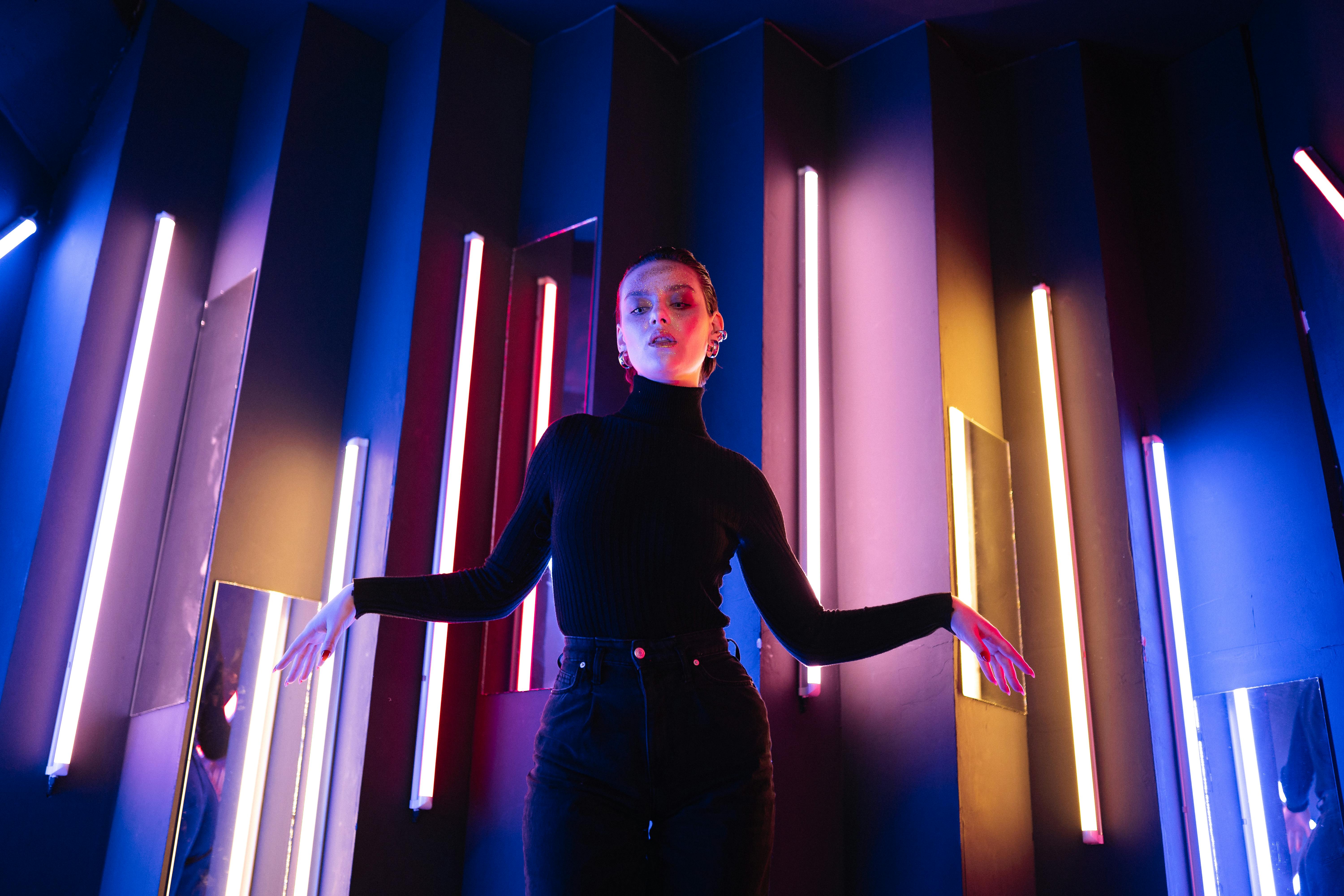 Turtleneck Sweater Fashion Outfit