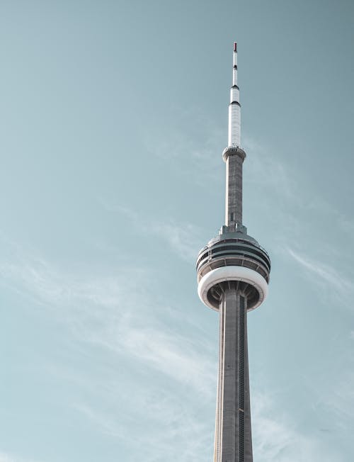 Free Low-Angle Shot of CN Tower Stock Photo