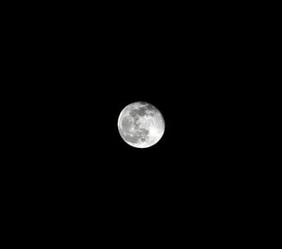 Captivating full moon shining brightly against a dark night sky.