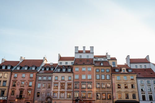 Tenement Buildings In Warsaw