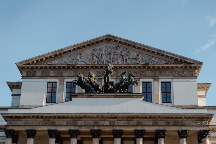 The National Theatre Building In Warsaw