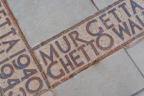 Letters And Numbers Engraved In Stone